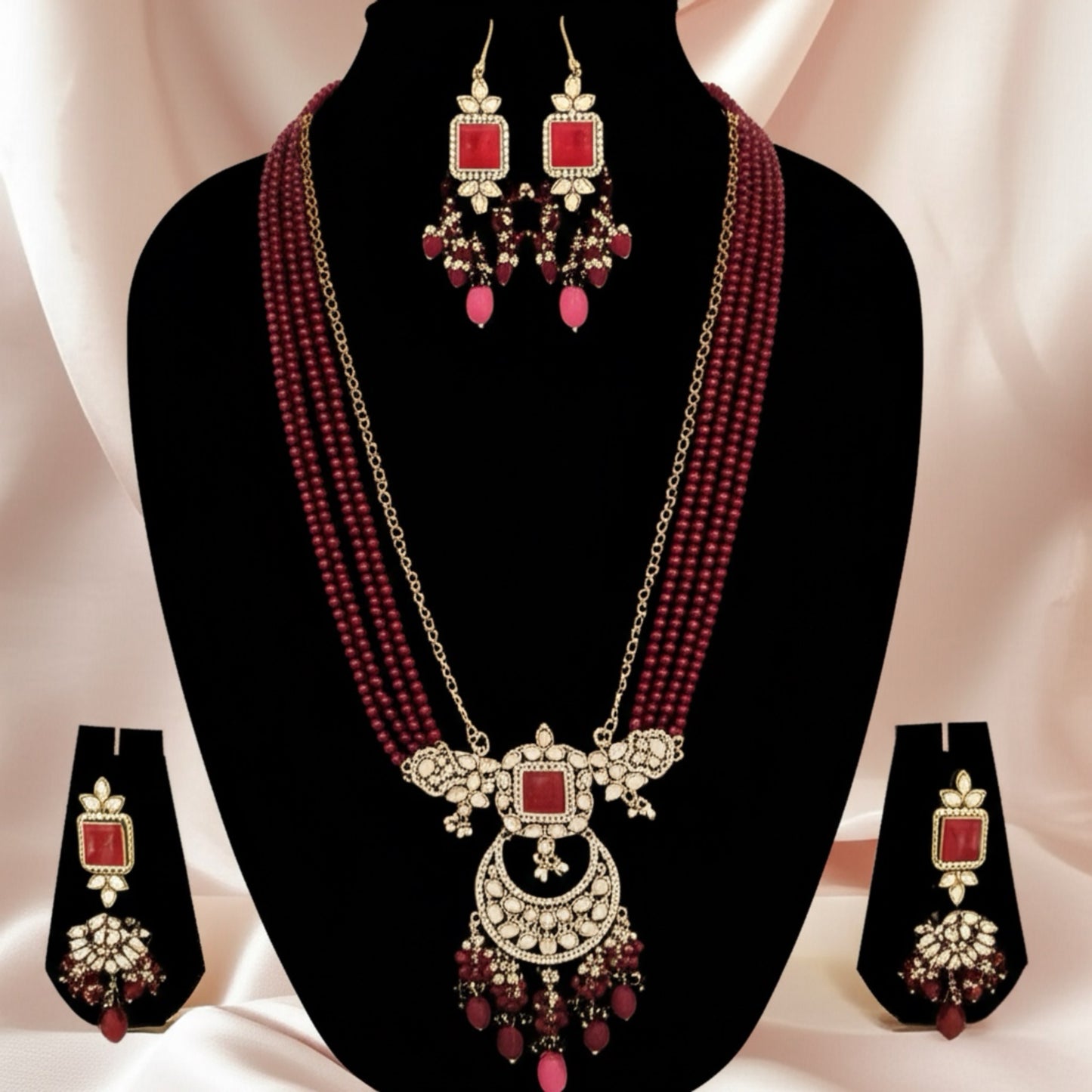 915009-NS Cz Delicate Necklace