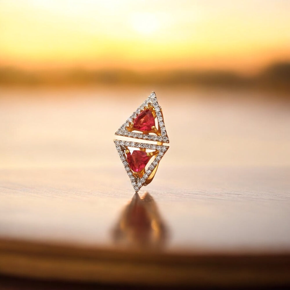 431809 Cz Adjustable Ring Rani