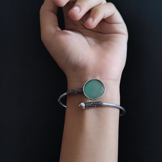 91509 BRO Classic Kada With Oxidised Plating-Mint