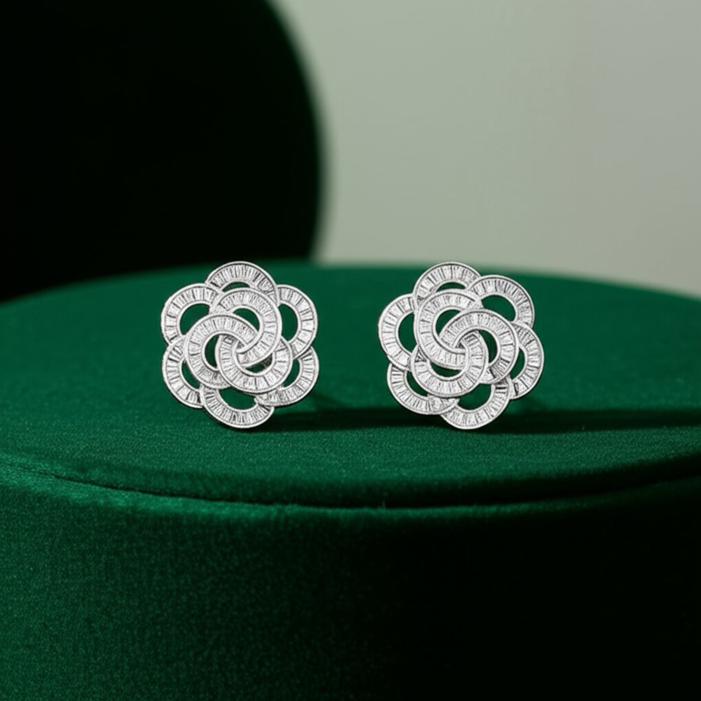 430631 Cz Classic Tops With Rhodium Plating-Silver