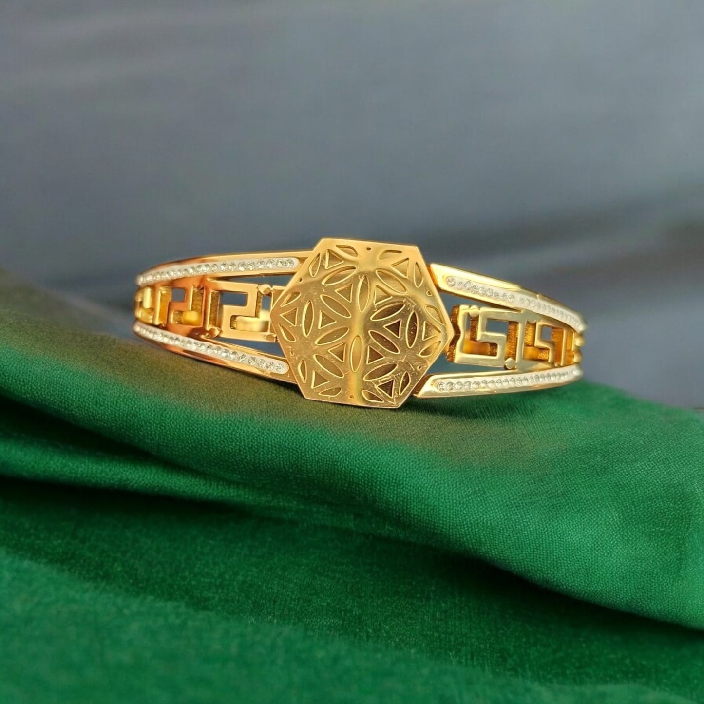 92259-KW-Western Steel Anti Tarnish Kada-Design 4