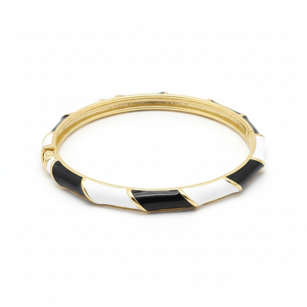 1437-Pretty Precious Enamel Bracelet for Women & Girls | Multicolor Designer Enamel Bangle | Anti-Tarnish, Lightweight & Stylish Daily Wear Jewellery