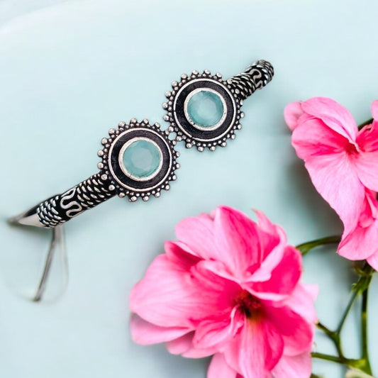 91109-BRO Classic Kada With Oxidised Plating-Mint