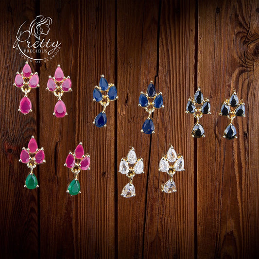 426940 Cz Delicate Tops With Gold Plating