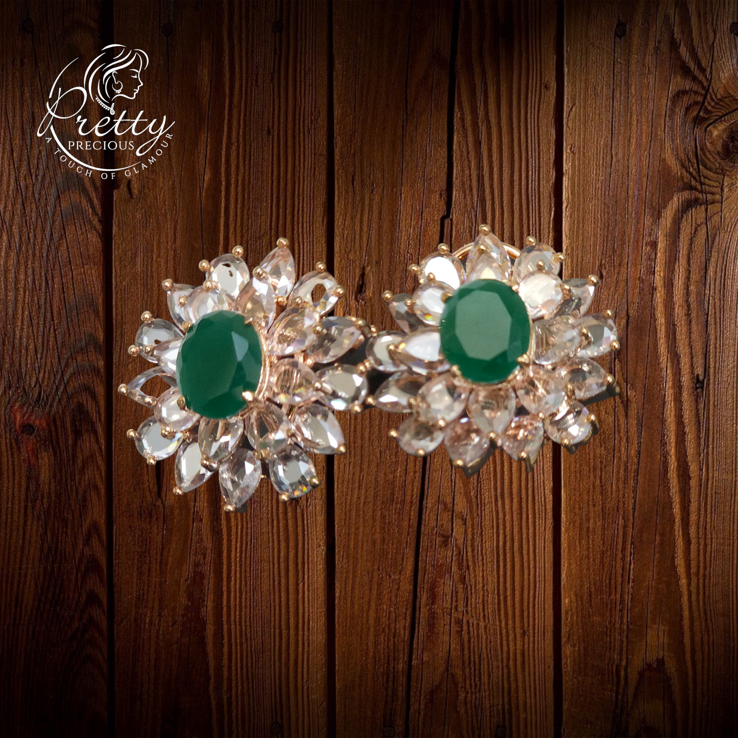 67429 CZ Tops With Rose Gold Plating