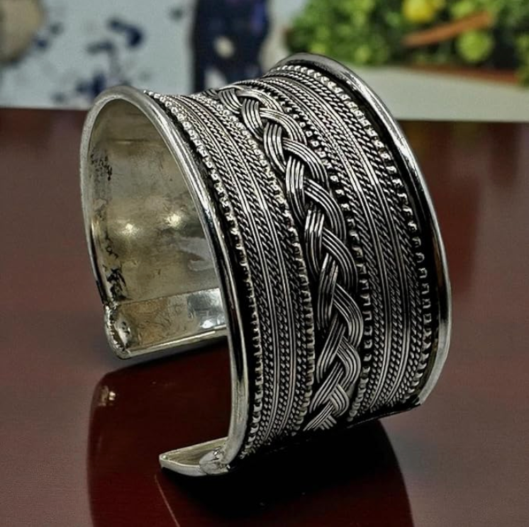 92009-KDO Classic Kada With Oxidized Plating