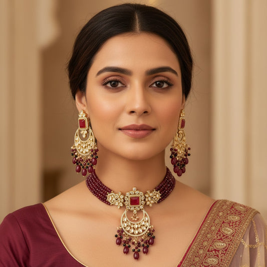 915009-NS Cz Delicate Necklace