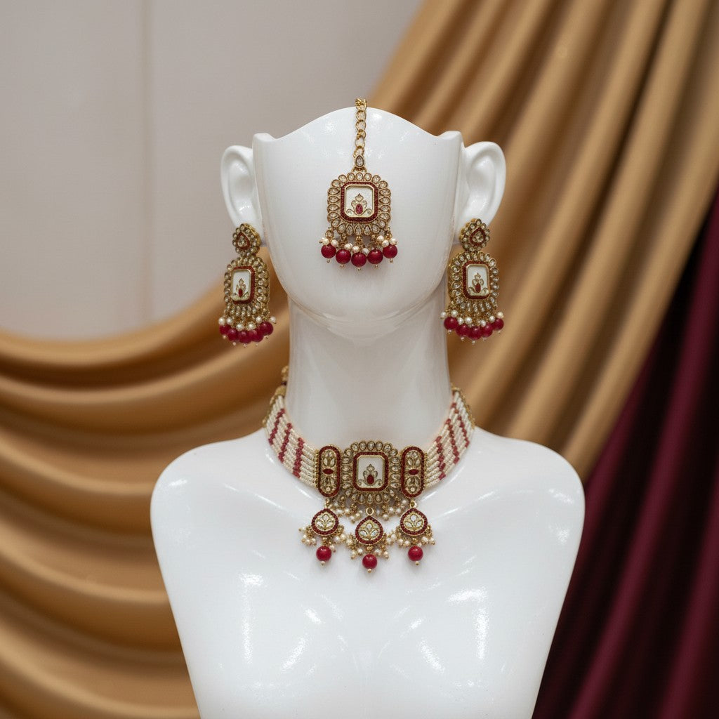 98909-NS Cz Delicate Necklace